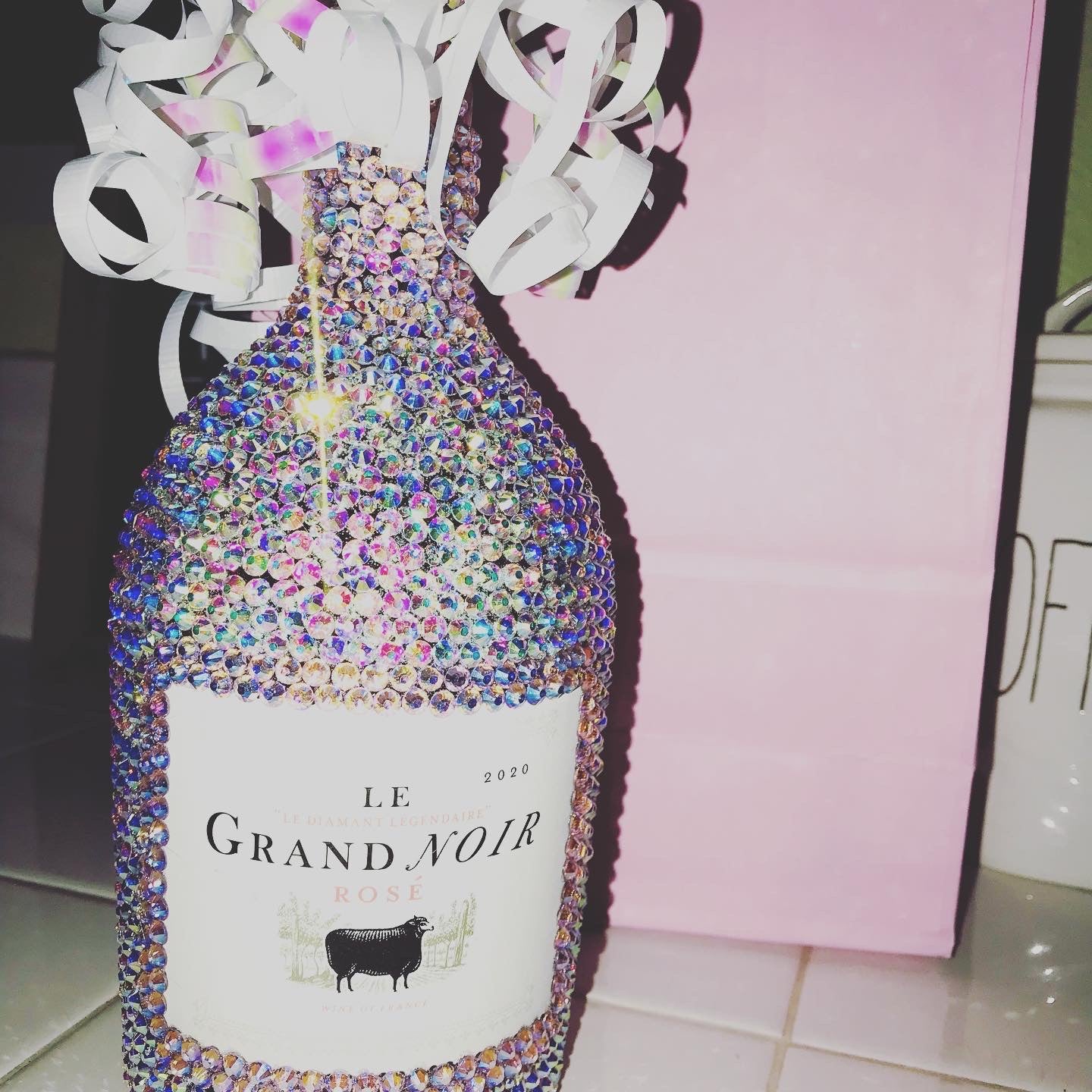 Pin on Bedazzled Bottle